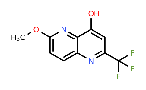 CAS 1565779-83-0 | 6-Methoxy-2-(trifluoromethyl)-1,5-naphthyridin-4-ol