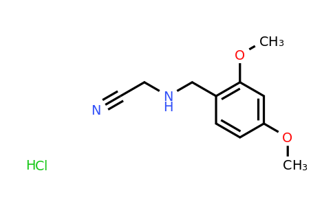 CAS 1565845-73-9 | 2-((2,4-Dimethoxybenzyl)amino)acetonitrile hydrochloride