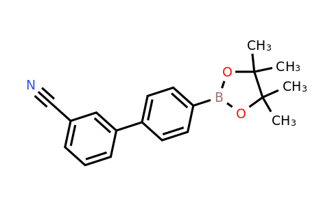 CAS 1565857-82-0 | 4'-(4,4,5,5-Tetramethyl-1,3,2-dioxaborolan-2-yl)-[1,1'-biphenyl]-3-carbonitrile