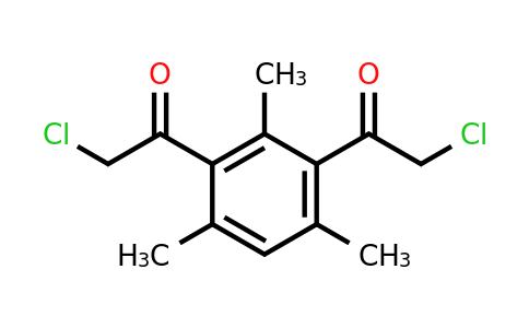 CAS 156641-43-9 | 2-chloro-1-[3-(2-chloroacetyl)-2,4,6-trimethylphenyl]ethan-1-one
