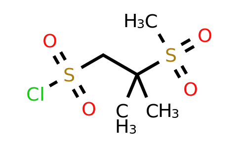 CAS 1566876-63-8 | 2-methanesulfonyl-2-methylpropane-1-sulfonyl chloride