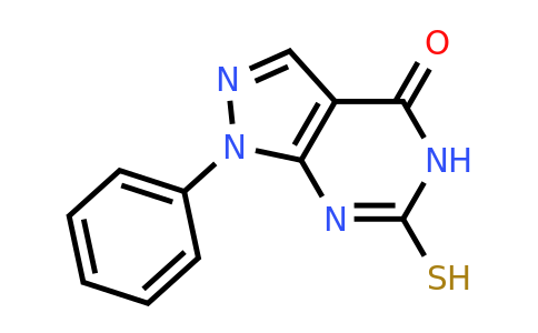 CAS 156718-77-3 | 1-phenyl-6-sulfanyl-1H,4H,5H-pyrazolo[3,4-d]pyrimidin-4-one