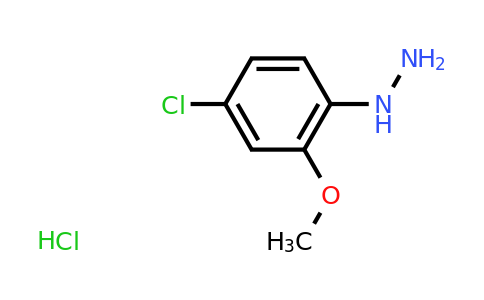 CAS 1567373-49-2 | (4-Chloro-2-methoxyphenyl)hydrazine hydrochloride