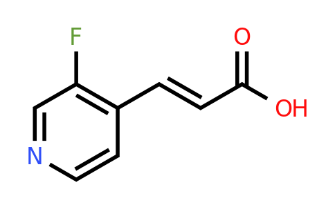 CAS 1567668-00-1 | (2E)-3-(3-fluoropyridin-4-yl)prop-2-enoic acid
