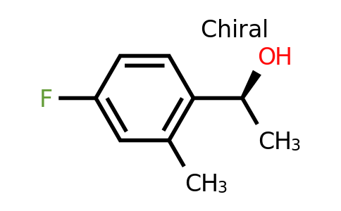 CAS 1567976-15-1 | (1S)-1-(4-Fluoro-2-methylphenyl)ethan-1-ol