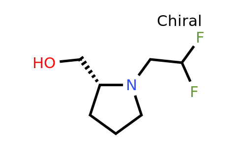CAS 1568029-94-6 | [(2R)-1-(2,2-difluoroethyl)pyrrolidin-2-yl]methanol