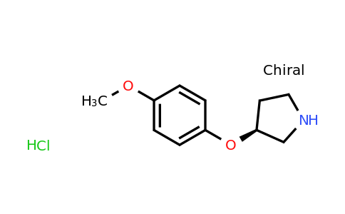 CAS 1568051-64-8 | (S)-3-(4-Methoxyphenoxy)pyrrolidine hydrochloride
