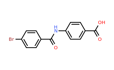 CAS 156811-46-0 | 4-(4-Bromobenzamido)benzoic acid