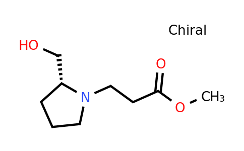 CAS 1568158-75-7 | methyl 3-[(2R)-2-(hydroxymethyl)pyrrolidin-1-yl]propanoate