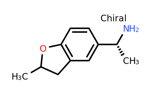 CAS 1568366-30-2 | (1R)-1-(2-Methyl-2,3-dihydro-1-benzofuran-5-yl)ethan-1-amine