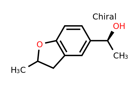 CAS 1568396-95-1 | (1S)-1-(2-Methyl-2,3-dihydro-1-benzofuran-5-yl)ethan-1-ol