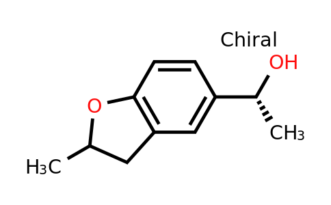 CAS 1568407-43-1 | (1R)-1-(2-Methyl-2,3-dihydro-1-benzofuran-5-yl)ethan-1-ol