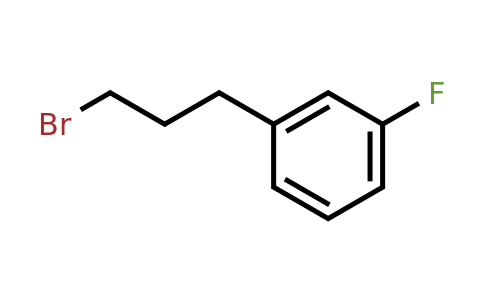 CAS 156868-84-7 | 1-(3-Bromopropyl)-3-fluorobenzene