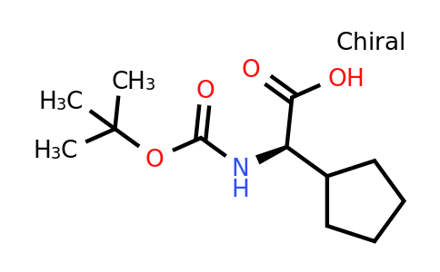 CAS 156881-63-9 | cyclopentaneacetic acid, a-[[(1,1-dimethylethoxy)carbonyl]amino]-, (ar)-