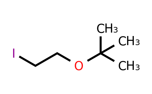 CAS 156937-49-4 | 2-(2-iodoethoxy)-2-methylpropane