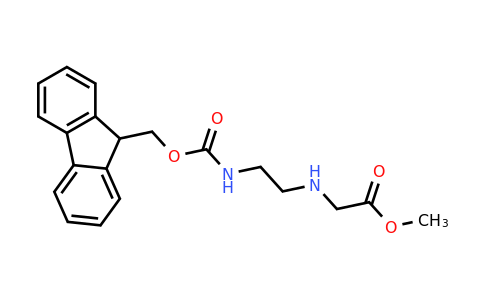 CAS 156939-69-4 | Methyl 2-((2-((((9H-fluoren-9-yl)methoxy)carbonyl)amino)ethyl)amino)acetate