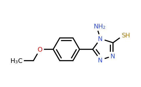 CAS 156942-85-7 | 4-amino-5-(4-ethoxyphenyl)-4H-1,2,4-triazole-3-thiol