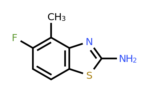 CAS 156970-37-5 | 5-fluoro-4-methyl-1,3-benzothiazol-2-amine