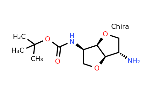 CAS 1570346-43-8 | tert-butyl N-[(3R,3aR,6S,6aR)-6-amino-hexahydrofuro[3,2-b]furan-3-yl]carbamate