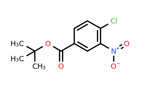 CAS 157160-99-1 | tert-butyl 4-chloro-3-nitrobenzoate