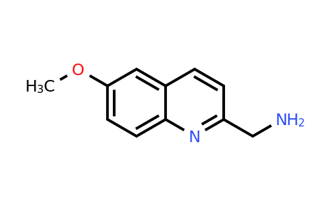 CAS 157170-67-7 | (6-Methoxyquinolin-2-YL)methanamine