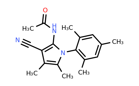 CAS 157286-83-4 | N-(3-Cyano-1-mesityl-4,5-dimethyl-1H-pyrrol-2-yl)acetamide