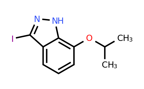CAS 1573123-08-6 | 3-iodo-7-(propan-2-yloxy)-1H-indazole