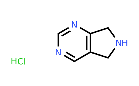 CAS 157327-51-0 | 5H,6H,7H-pyrrolo[3,4-d]pyrimidine hydrochloride