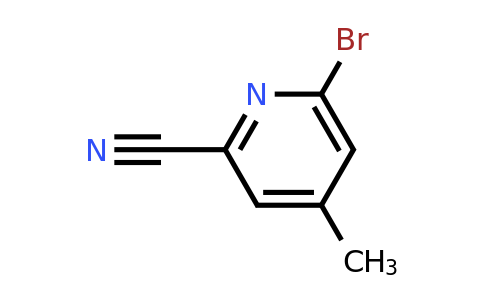 CAS 157329-90-3 | 6-bromo-4-methylpyridine-2-carbonitrile