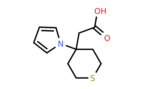 CAS 1573547-22-4 | 2-(4-(1H-Pyrrol-1-yl)tetrahydro-2H-thiopyran-4-yl)acetic acid