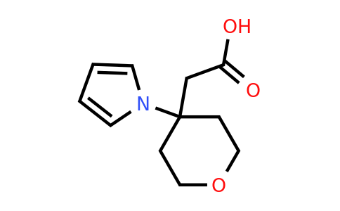 CAS 1573547-77-9 | 2-(4-(1H-Pyrrol-1-yl)tetrahydro-2H-pyran-4-yl)acetic acid