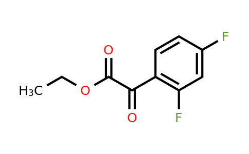 CAS 157372-95-7 | 2,4-Difluoro-oxo-benzeneacetic acid Ethyl ester