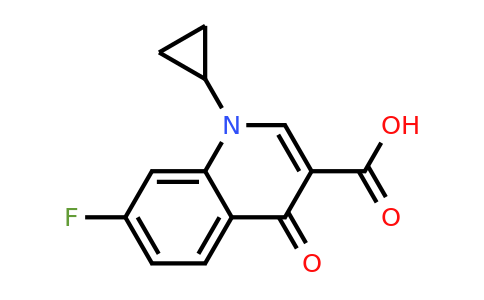 CAS 157372-99-1 | 1-Cyclopropyl-7-fluoro-4-oxo-1,4-dihydroquinoline-3-carboxylic acid