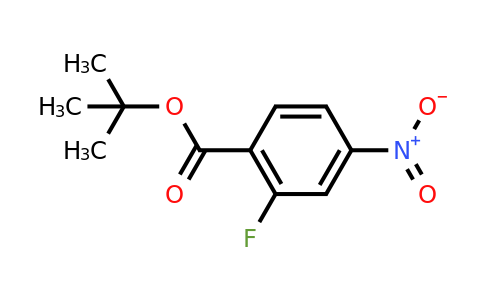 CAS 157665-46-8 | 2-Fluoro-4-nitro-benzoic acid tert-butyl ester