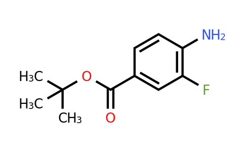 CAS 157665-53-7 | tert-Butyl 4-amino-3-fluorobenzoate