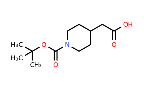 1-BOC-Piperidin-4-ylacetic acid
