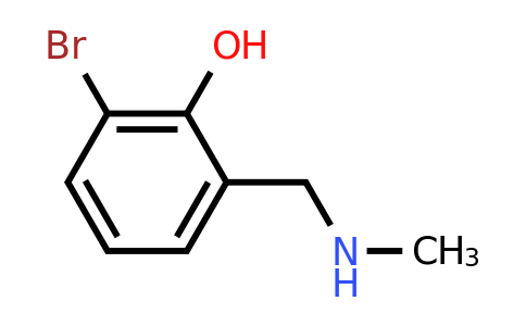 CAS 157729-11-8 | 2-bromo-6-[(methylamino)methyl]phenol