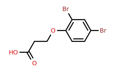 CAS 15773-91-8 | 3-(2,4-Dibromophenoxy)propanoic acid