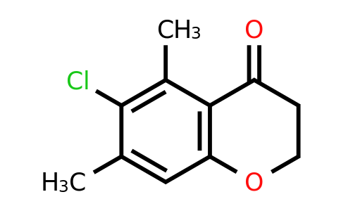 CAS 15773-93-0 | 6-Chloro-5,7-dimethyl-3,4-dihydro-2H-1-benzopyran-4-one