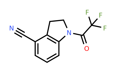 1-(2,2,2-Trifluoroacetyl)indoline-4-carbonitrile