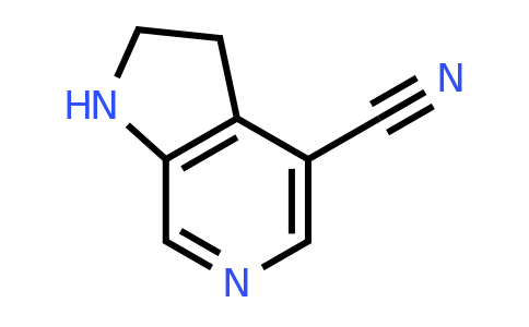 CAS 1578263-91-8 | 1H,2H,3H-pyrrolo[2,3-c]pyridine-4-carbonitrile