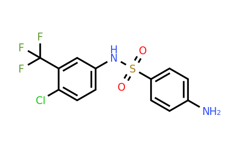 CAS 157887-51-9 | 4-Amino-N-[4-chloro-3-(trifluoromethyl)phenyl]benzene-1-sulfonamide