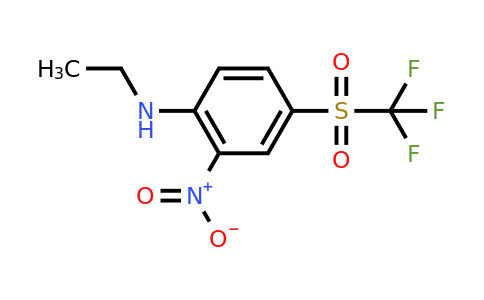 CAS 1579-87-9 | N-ethyl-2-nitro-4-trifluoromethanesulfonylaniline
