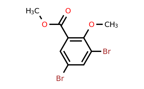 CAS 15790-59-7 | Methyl 3,5-dibromo-2-methoxybenzoate