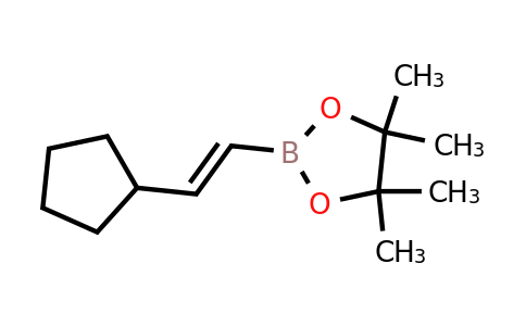 CAS 157945-82-9 | 2-(2-Cyclopentylvinyl)-4,4,5,5-tetramethyl-1,3,2-dioxaborolane