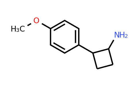 CAS 15812-47-2 | 2-(4-methoxyphenyl)cyclobutan-1-amine