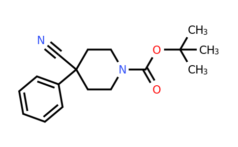 CAS 158144-79-7 | Tert-butyl 4-cyano-4-phenyl-1-piperidinecarboxylate