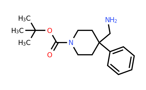 CAS 158144-82-2 | Tert-butyl 4-(aminomethyl)-4-phenylpiperidine-1-carboxylate
