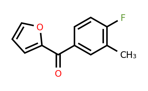CAS 15817-36-4 | (4-Fluoro-3-methylphenyl)(furan-2-yl)methanone