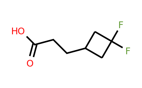 CAS 1581734-87-3 | 3-(3,3-difluorocyclobutyl)propanoic acid